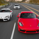 Illustration for article titled Supra vs M2C vs GT350 vs 718 Cayman